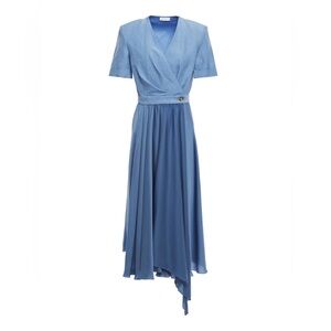 Sandro blue dress